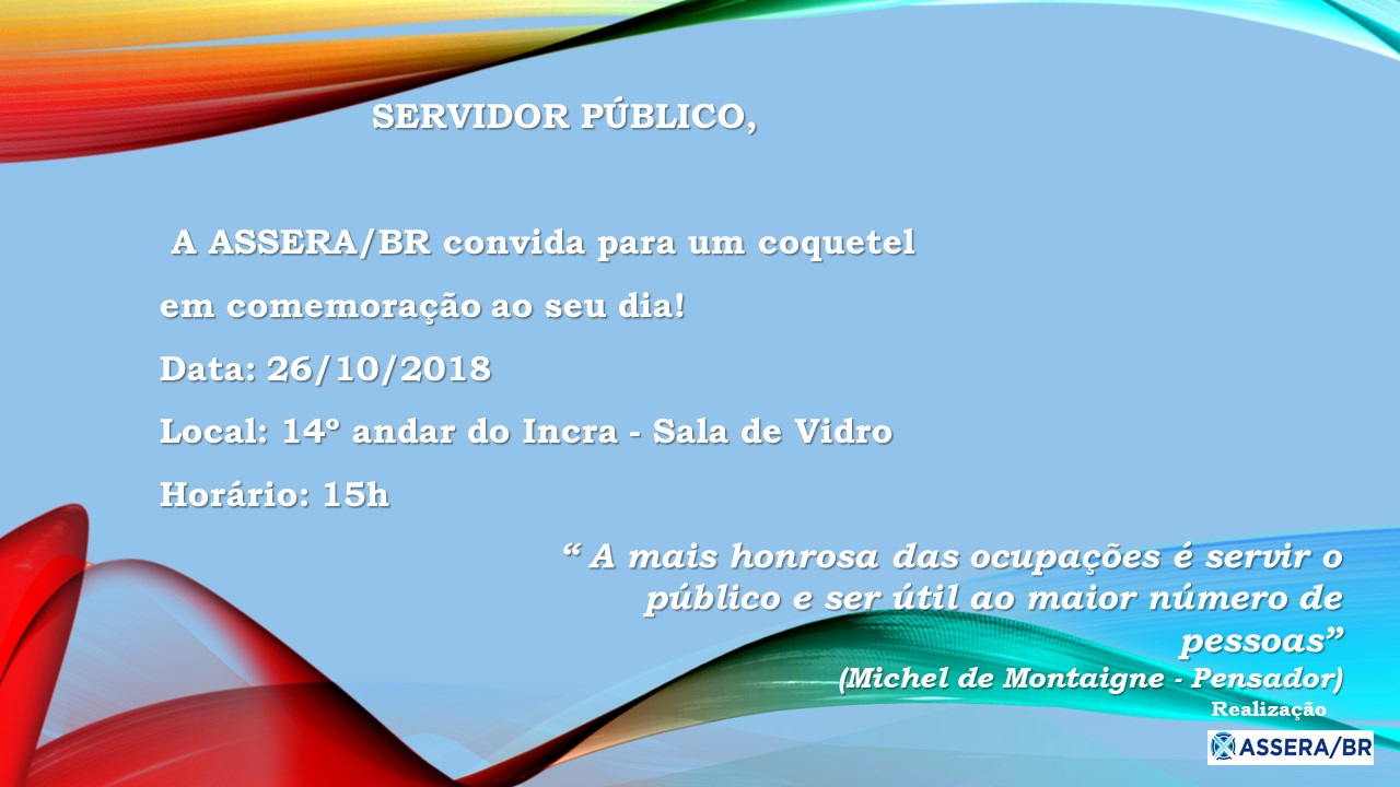 Cartaz Servidor Público